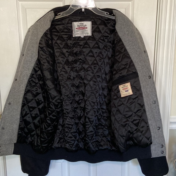 VINTAGE ‘The Beatles 1964 World Tour’ Limited Edition Crew Jacket Size XL RARE - Picture 7 of 15